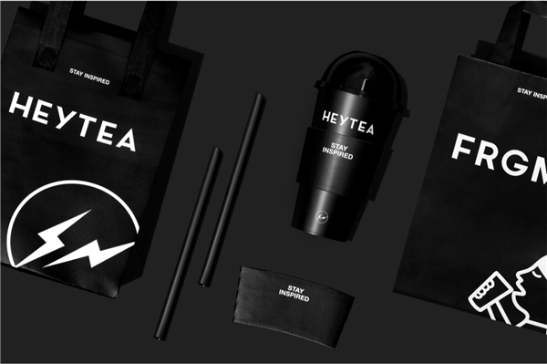 喜茶上新全新升级「黑TEA」酷黑提莓，延续藤原浩黑色灵感|饮品报