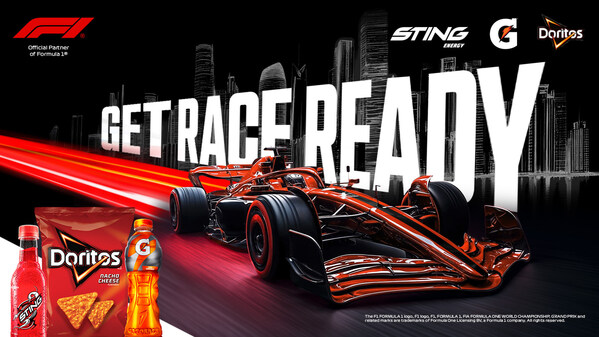 百事可乐®宣布与FORMULA 1 ®建立全球官方合作伙伴关系