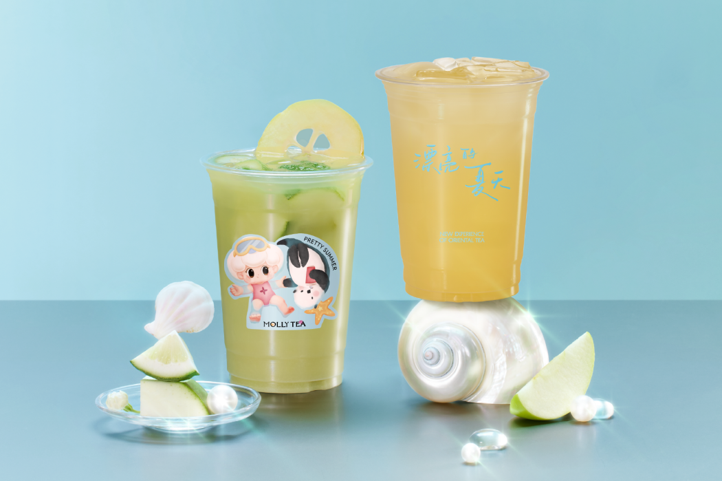 茉莉奶白推出“恋夏漂亮水”系列产品，以清新美学消解夏日炎热