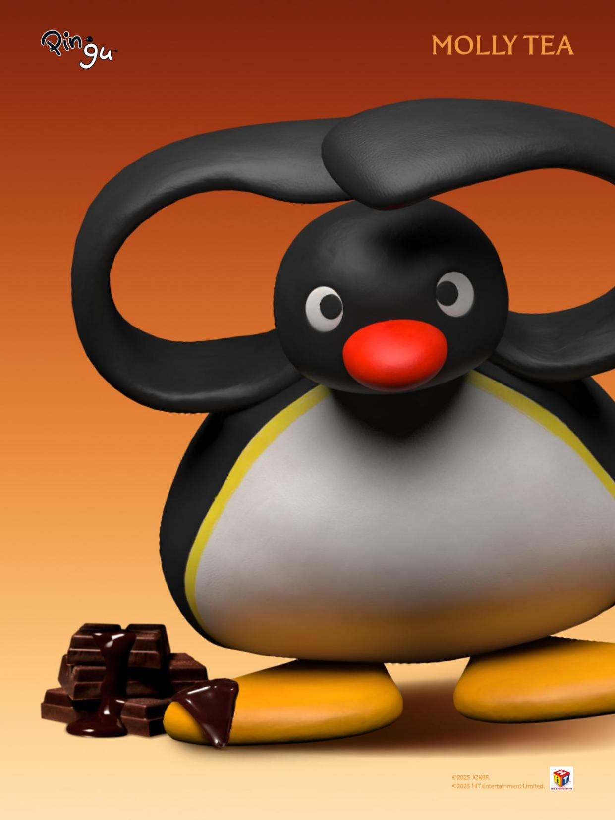 和Pingu一起搞怪!茉莉奶白官宣万圣节特别合作